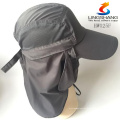 Deportes unisex Senderismo Gorra de pesca Gorra de cuello Flap Protección UV Sombrero de béisbol hombre